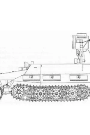 Sd.Kfz.251/20 Ausf.D UHU (toebehoren voor modelbouwsets van Hasegawa) Voordeelprijs