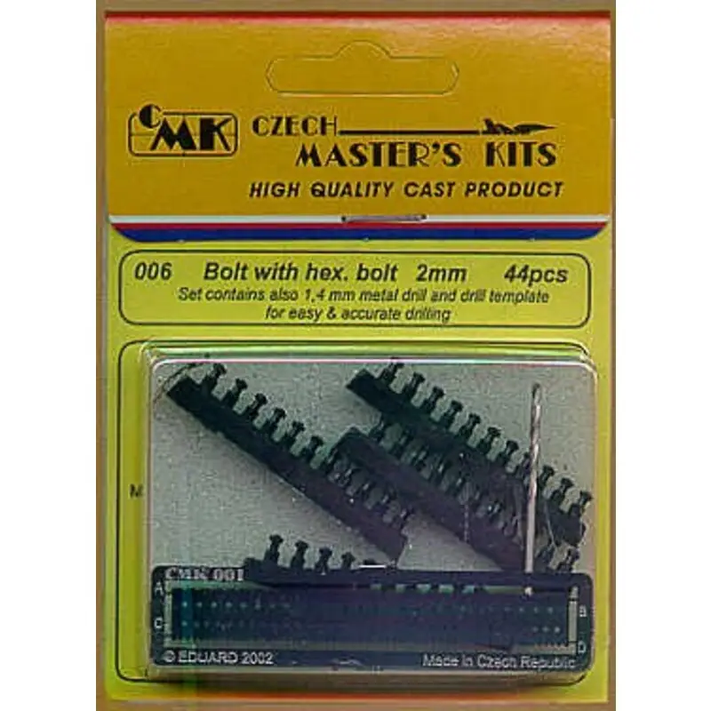 Bolt with hexagonal head 20 x 44 inc 14mm drill & template Accessoire Gereduceerde Prijs