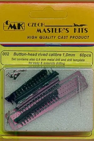Express Levering Button-head rivet 100mm x 60 Inc 06mm drill & template Accessoire