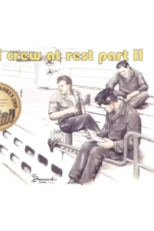 Meest Verkocht 3 x crew figures at rest set 2 for U-Boat Type VIIc (toebehoren voor modelbouwsets van Revell)