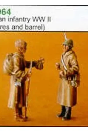 Russian Infantry WWII x 2 Figuren Gratis Retour