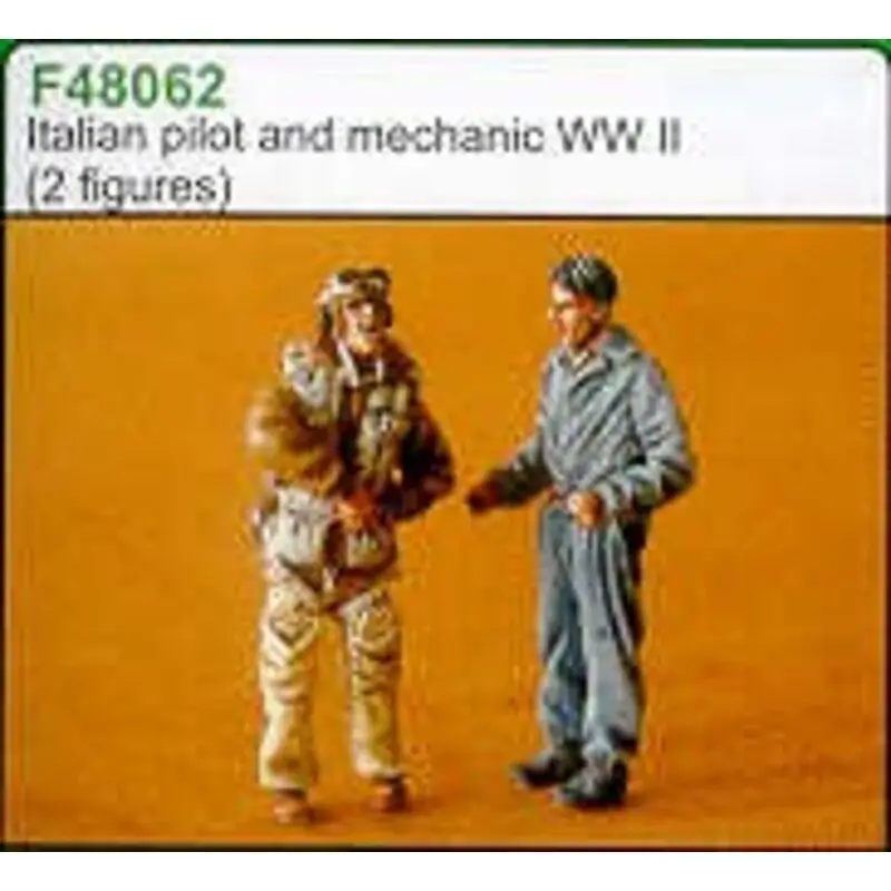 Italian Pilot and Mechanic Figuren Voordeelprijs