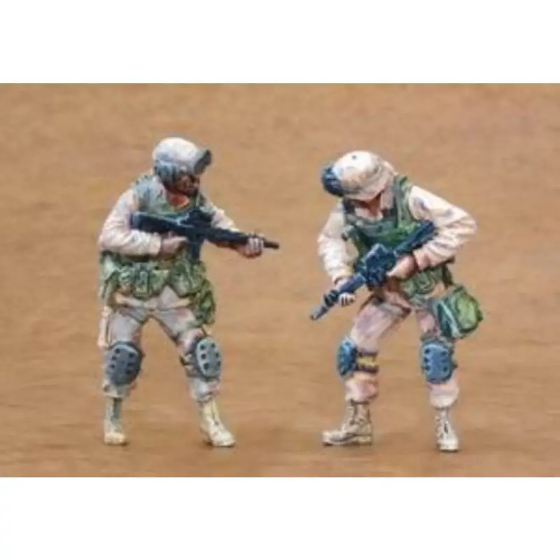 2 x US Infantry Freedom Iraq part 3 Figuren Express Levering