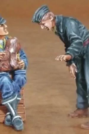 Hete Deal German Pilot & Mechanic WWII Figuren