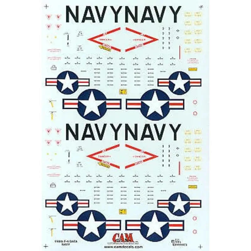 Sticker F-4J (2) VF-51 CAG USS Coral Sea VF-33 Tarsiers USS Independence 1975 Decal Meest Verkocht