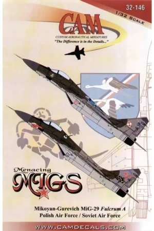 Laatste Kans Sticker Mikoyan MiG-29 Fulcrum (2) Red 115 1st Fighter Regt. Polish Air Force 1994 with large badge on top of wing Black 01 Sovi