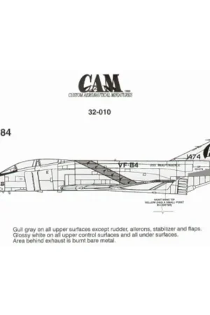 Laatste Kans Sticker F-4B Phantom 151474 AG/208 USS Independence Decal