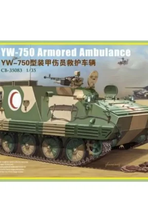 Snelle Levering YW-750 Armored Ambulance Vehicle Schaalmodel