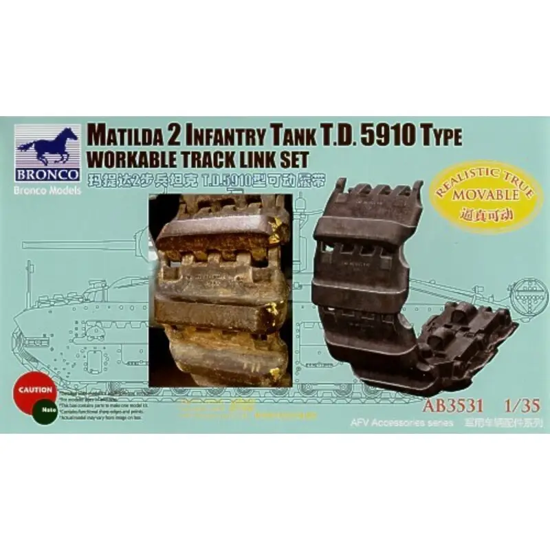 Matilda 2 T-142 Workable Tracks Uitverkoop