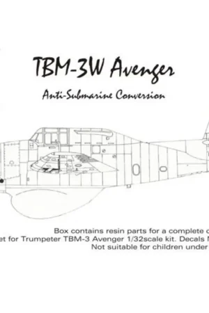 Superprijs Grumman TBM-3W conversion (toebehoren voor modelbouwsets van Trumpeter)