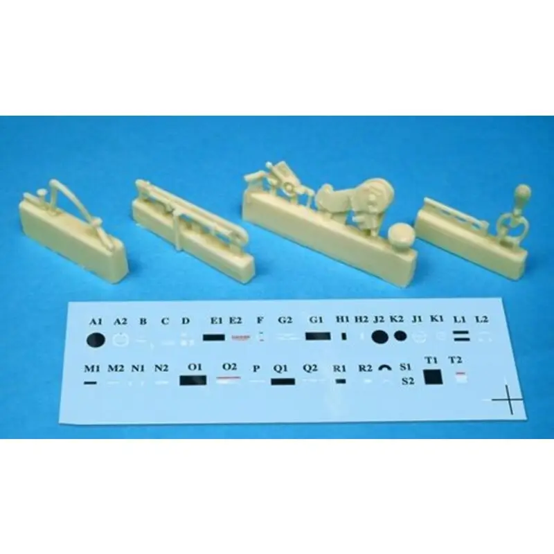 Veilige Betaling Supermarine Spitfire Mk.XIII/ Supermarine Spitfire Mk.IX cockpit upgrade Set (toebehoren voor modelbouwsets van Tamiya) Replaces