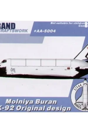 Gereduceerde Prijs Molniya Buran OK-92 space shuttle. Schaalmodel