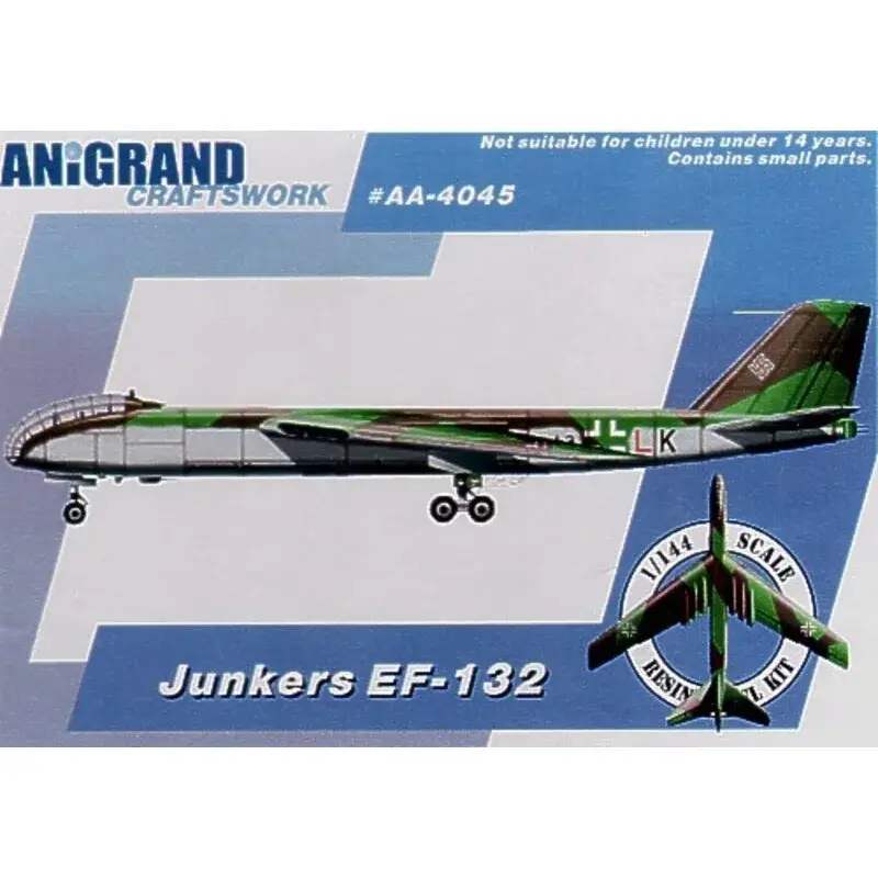 Junkers EF-132 Final jet bomber captured by Russian. Includes BONUS kits of the Lippisch Li.P12 Entwurf III Focke-wulf P.0310251 Beste Prijs
