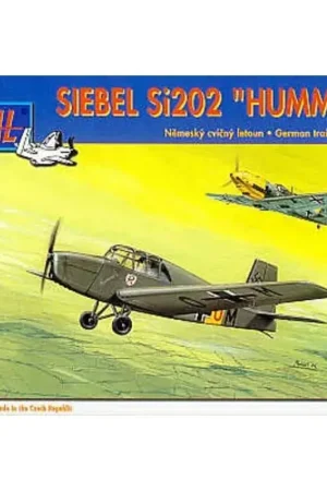 Beperkte Voorraad Siebel Si 202 Hummel Schaalmodel