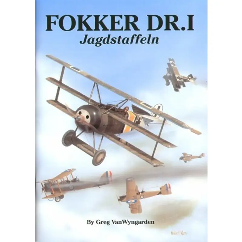 Boek Fokker Dr.I Triplane Jagdstaffeln By Greg Van Wyngarden Lage Prijs