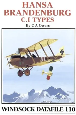 Gratis Retour Boek Hansa Brandenburg C.1 by Colin Owers (Windsock Datafiles)