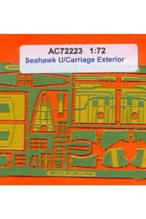 Speciale Aanbieding Armstrong Whitworth Hawker Sea Hawk undercarriage and exterior set (toebehoren voor modelbouwsets van MPM)