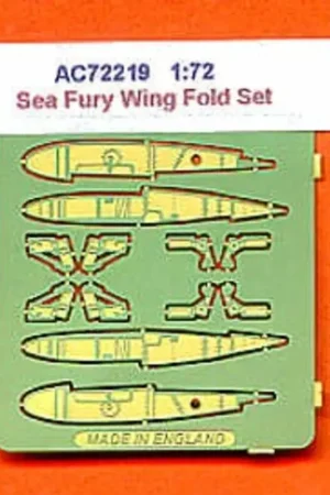 Hete Deal Hawker Sea Fury wingfold (toebehoren voor modelbouwsets van Pioneer) Accessoire