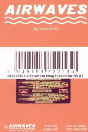 Beperkt Aanbod F-4 Phantom wingfold (toebehoren voor modelbouwsets van Hasegawa) Accessoire