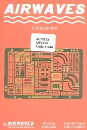 Uitverkoop Arado Ar 240 (toebehoren voor modelbouwsets van Revell) Accessoire