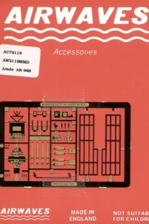 Arado Ar 96B (toebehoren voor modelbouwsets van Heller) Accessoire Speciale Aanbieding