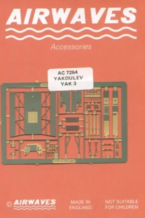 Yakovlev Yak-3 (toebehoren voor modelbouwsets van Hasegawa) Accessoire Hete Deal