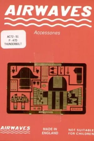 Republic P-47D Thunderbolt (toebehoren voor modelbouwsets van Academy) Accessoire Seizoensaanbieding