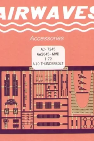 Fairchild A-10A (toebehoren voor modelbouwsets van Academy) Accessoire Nieuw