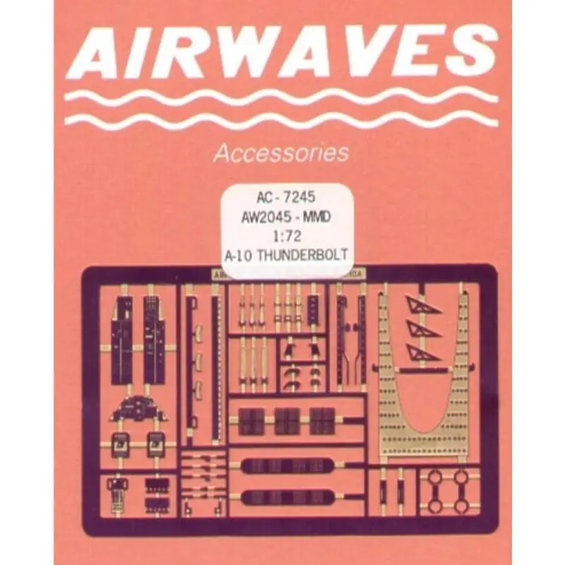 Fairchild A-10A (toebehoren voor modelbouwsets van Academy) Accessoire Nieuw