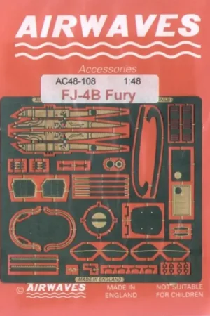 Veilige Betaling North American FJ-4B Fury (toebehoren voor modelbouwsets van AZ Models and Grand Phoenix)