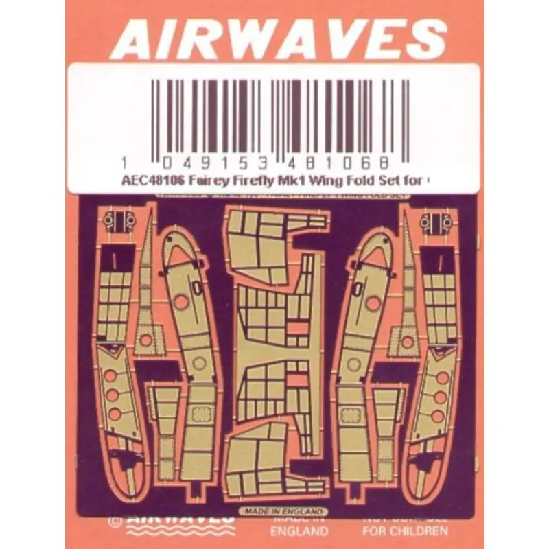 Re-released! Fairey Firefly Mk.I wingfold (toebehoren voor modelbouwsets van AZ Model and Grand Phoenix) Snelle Levering
