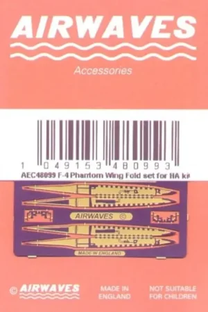 Direct Beschikbaar Re-released! F-4 Phantom wing fold (toebehoren voor modelbouwsets van Hasegawa)