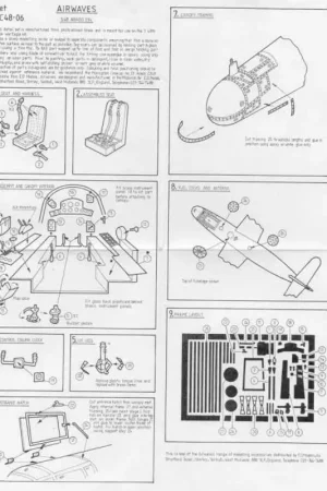 Arado Ar 234B Blitz (toebehoren voor modelbouwsets van Hobbycraft) Accessoire Direct Verzonden