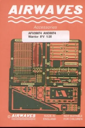 Korting Warrior IFV Recommended Kit: (toebehoren voor modelbouwsets van Academy) Accessoire