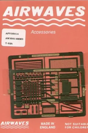 T-62A (toebehoren voor modelbouwsets van Tamiya) Accessoire Lage Kosten