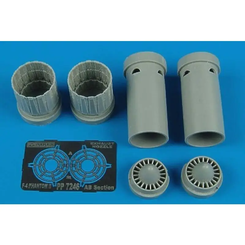 Betaalbaar F-4E F G J S Phantom exhaust nozzles (toebehoren voor modelbouwsets van Fujimi)