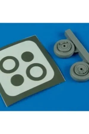 Beperkt Aanbod Saab J-29 Tunnan wheels and paint masks (toebehoren voor modelbouwsets van Airfix and Heller)