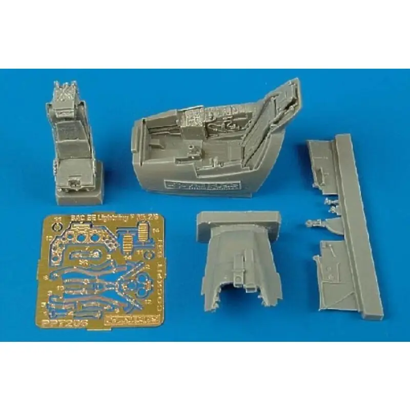 BAC/EE Lightning F.2/6 cockpit set (toebehoren voor modelbouwsets van Trumpeter) Bestel Nu