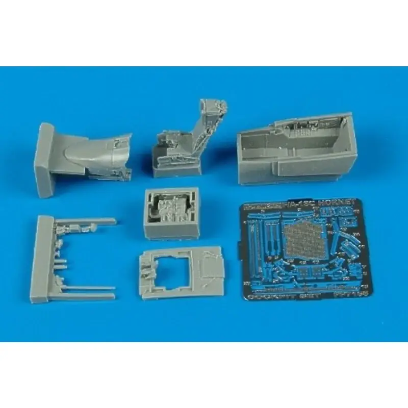Alleen Vandaag McDonnell Douglas F/A-18C Hornet cockpit (toebehoren voor modelbouwsets van Hasegawa)