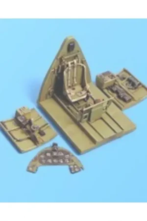 Gratis Retour Grumman F6F-3/5 Hellcat cockpit (toebehoren voor modelbouwsets van Academy) Accessoire