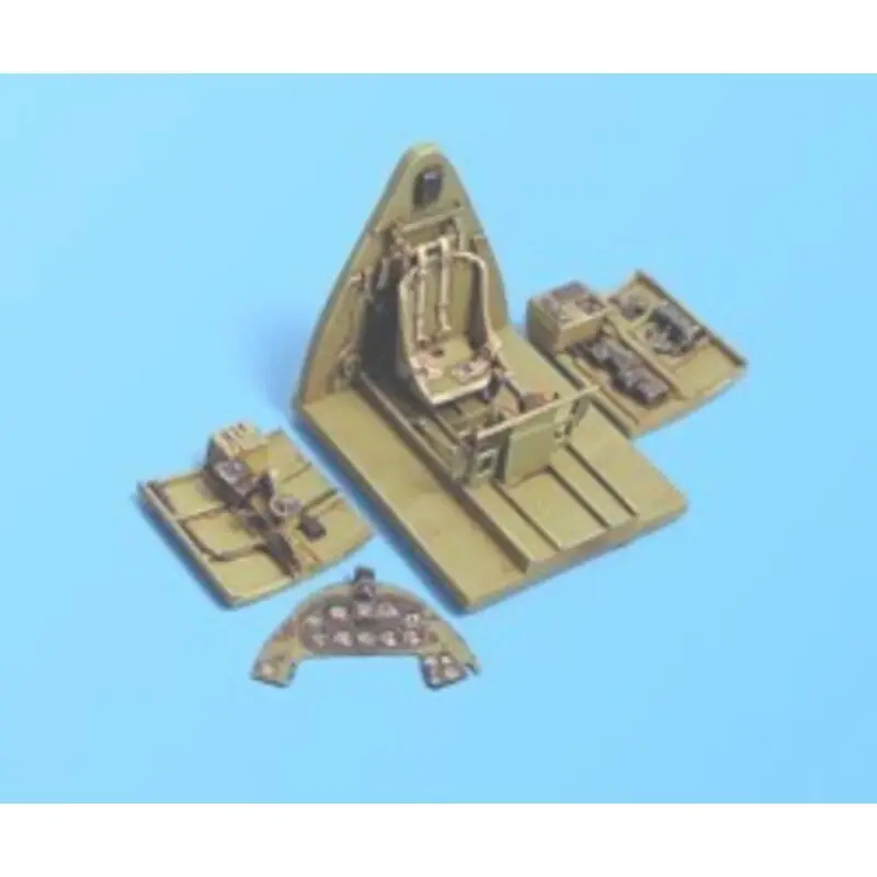 Gratis Retour Grumman F6F-3/5 Hellcat cockpit (toebehoren voor modelbouwsets van Academy) Accessoire