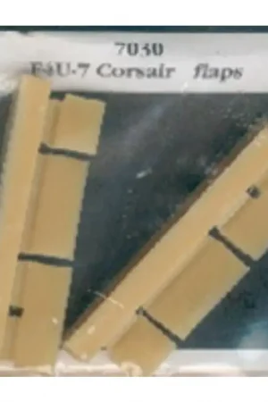 Op = Op Vought F4U-7 Corsair separate flaps (toebehoren voor modelbouwsets van Italeri) Accessoire