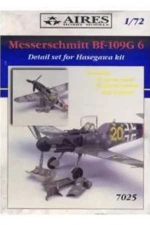 Messerschmitt Bf 109G-6 details (toebehoren voor modelbouwsets van Hasegawa) Accessoire Direct Beschikbaar