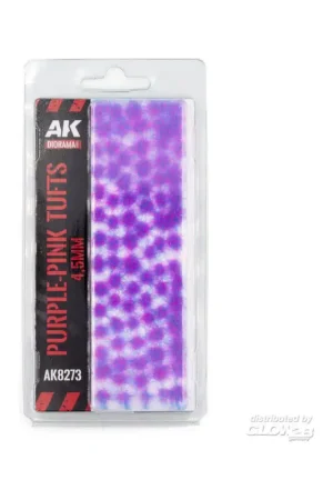 Purple-pink tufts 4.5mm Gratis Retour