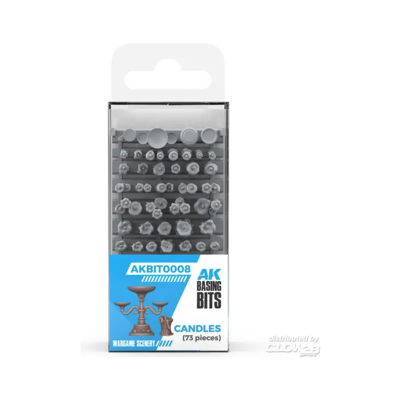 Meest Verkocht CANDLES - BASING BITS 73 pieces