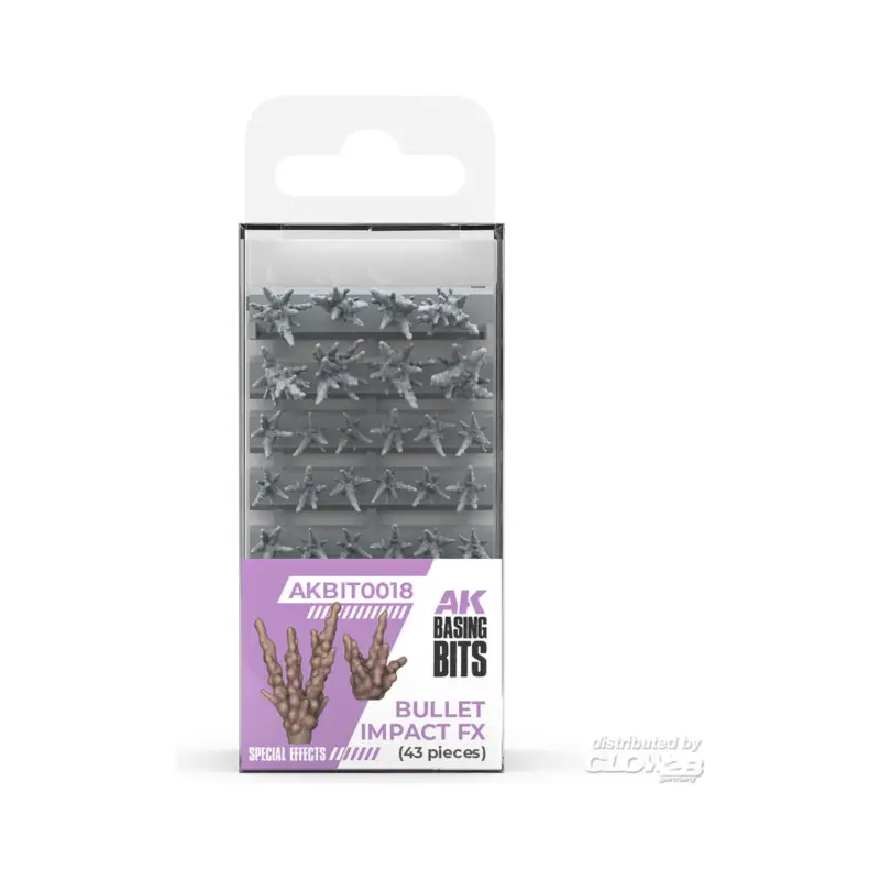BULLET IMPACT FX - BASING BITS 43 pieces Gereduceerde Prijs