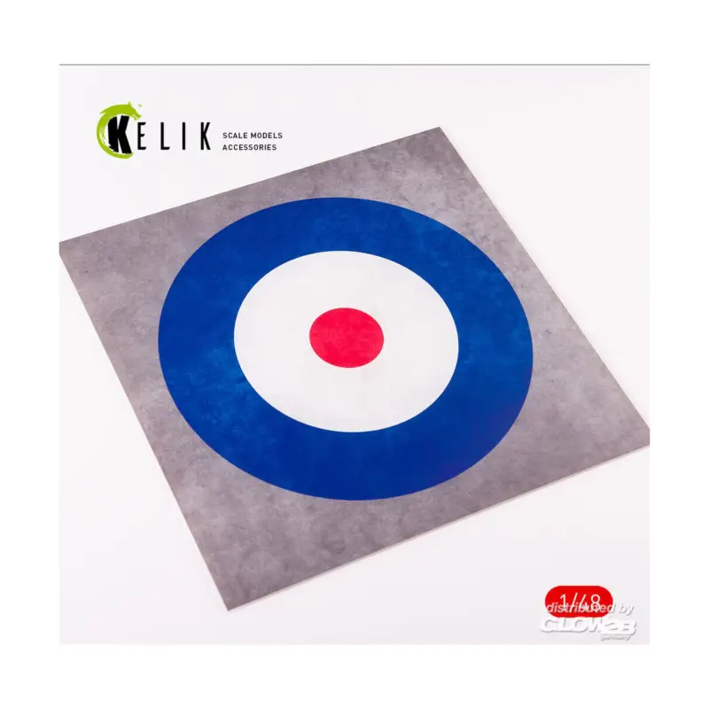 Bestseller United Kingdom Roundel - Acrylic 3 mm (240 x 240 mm) (190g) (1/72 - 1/48)
