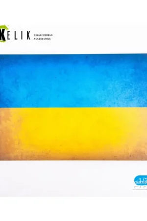 Nieuw Ukraine Flag - Base - Acrylic 3 mm (280 x 180 mm) (170 g)
