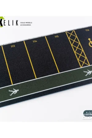 Supermarket Parking type 1 Base - Acrylic 3 mm (180 x 357 mm) (210 g) (1/43) Lage Kosten