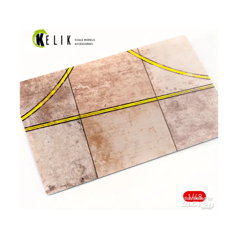 RPK runway Base - Acrylic 3 mm (280 x 180 mm) (170 g) Beperkte Voorraad